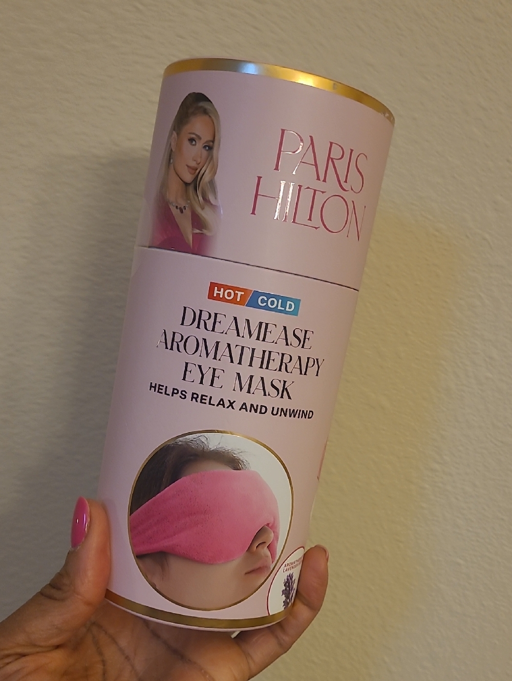Paris Hilton Dreamease Aromatherapy Eye Mask - Pink